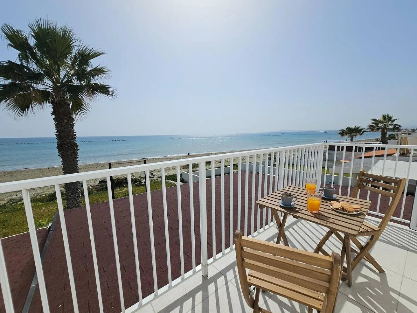 Ammos Beachfront Villa Paradise location